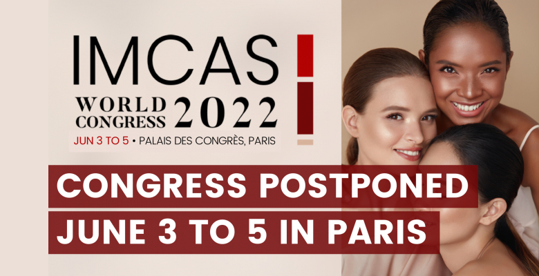 IMCAS World Congress 2022 adiado para junho