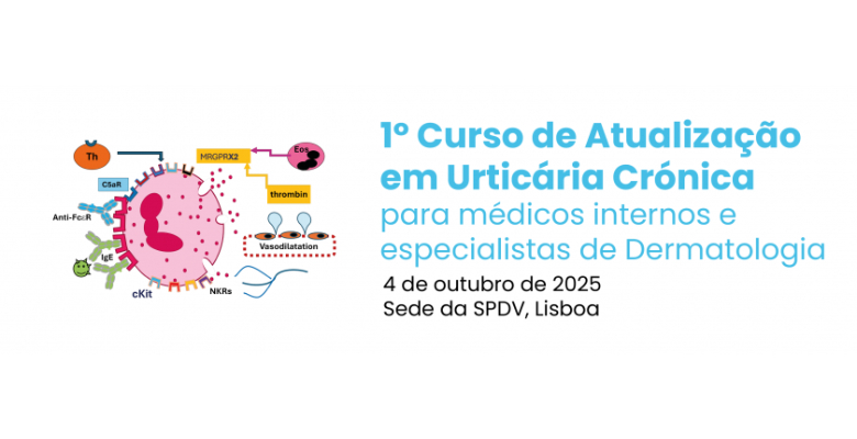 SPDV promove 1.º Curso de Atualização em Urticária Crónica