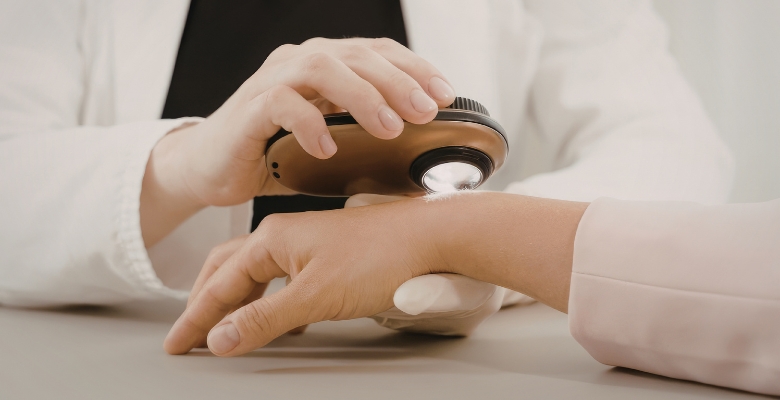 Carcinoma basocelular em pele tatuada: desafios na avaliação dermatoscópica